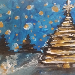 Golden Christmas