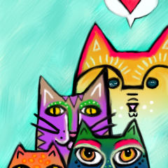 Laurel Burch Furry Friends_20220409103709