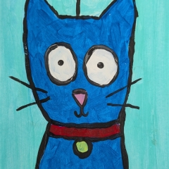 Blue Kitty