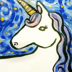 Starry Night Unicorn